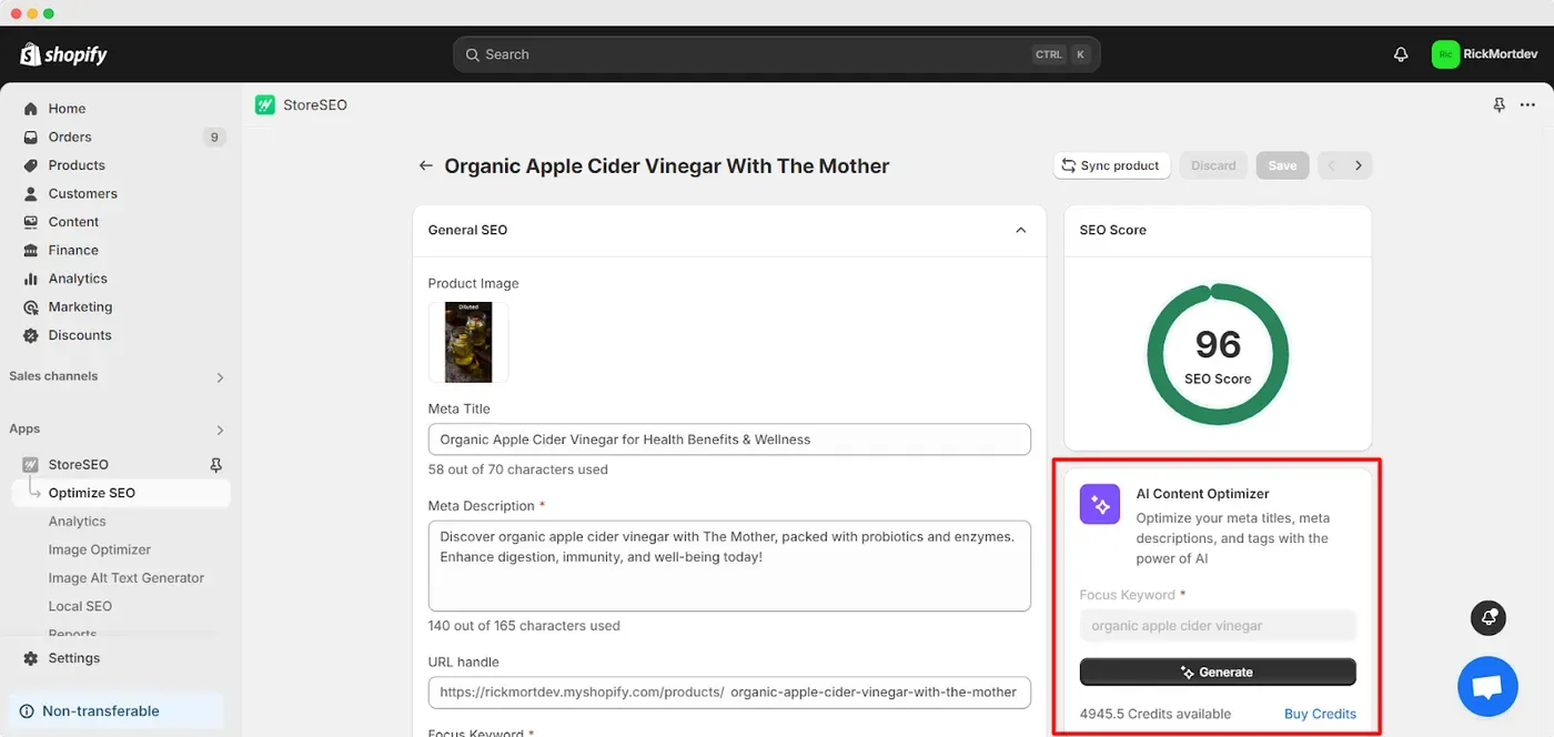 How to Optimize Your Shopify Products for SEO? 2