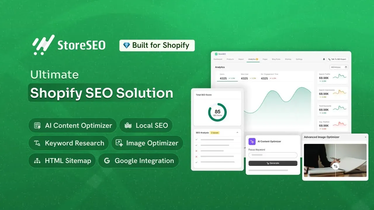 StoreSEO Shopify SEO App