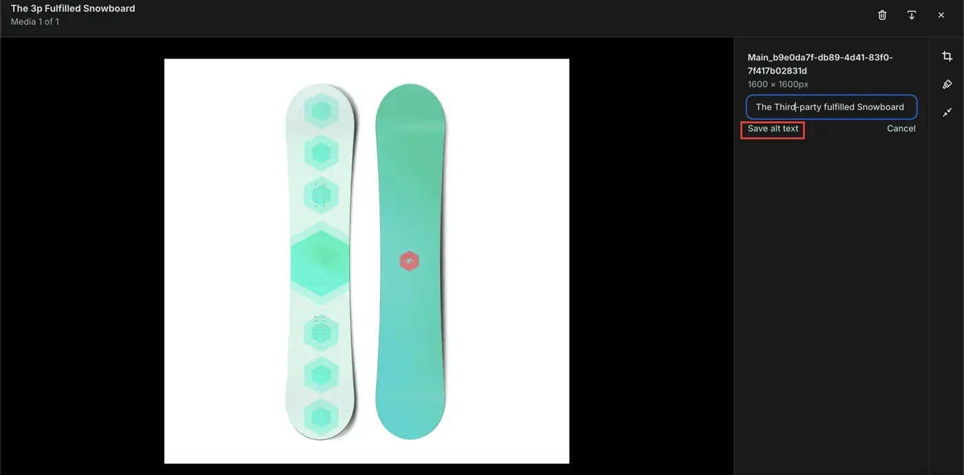 Bulk Add Image Alt Text Shopify Products