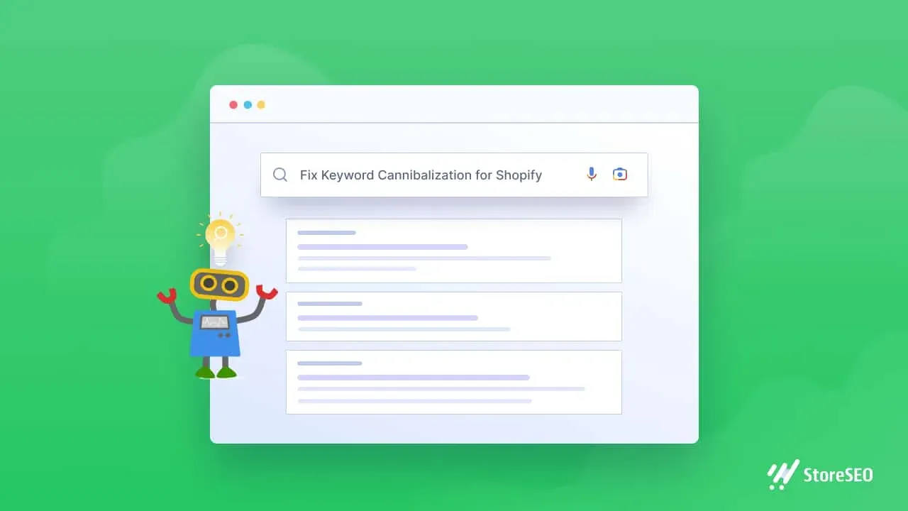 Fix Keyword Cannibalization For Shopify