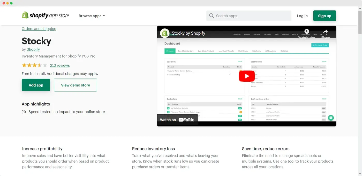 free Shopify apps