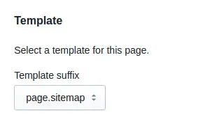 HTML Sitemap