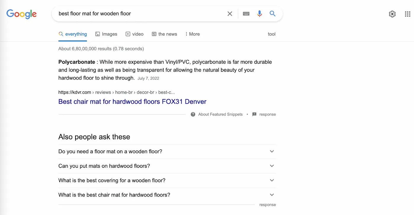 search intent
