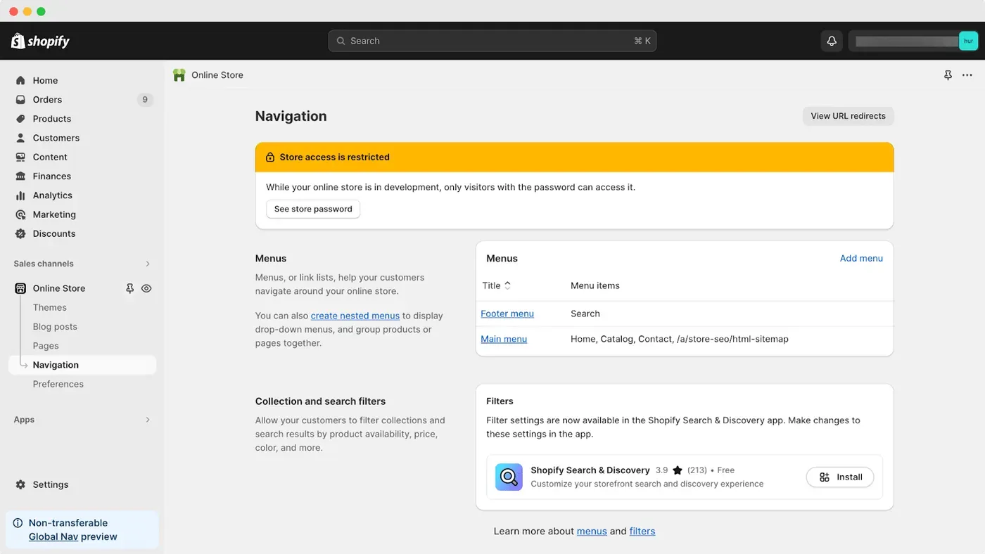 HTML Sitemap