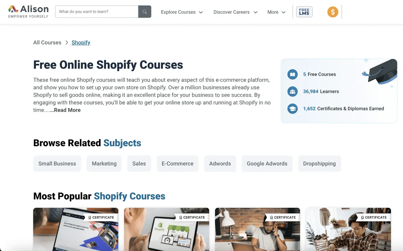 10+ Shopify Courses You Can Take