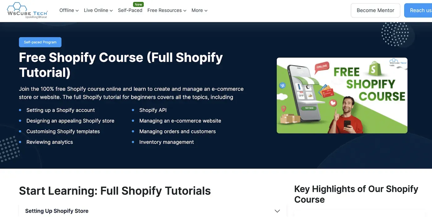 10+ Shopify Courses You Can Take