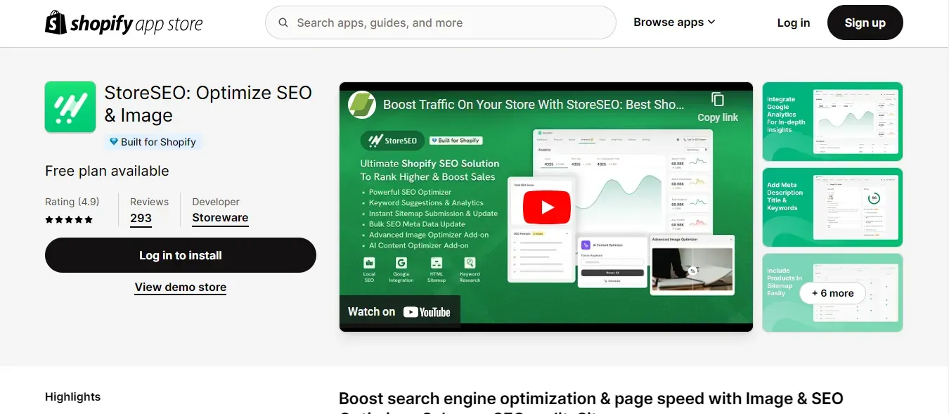 Search Engine Listing Preview