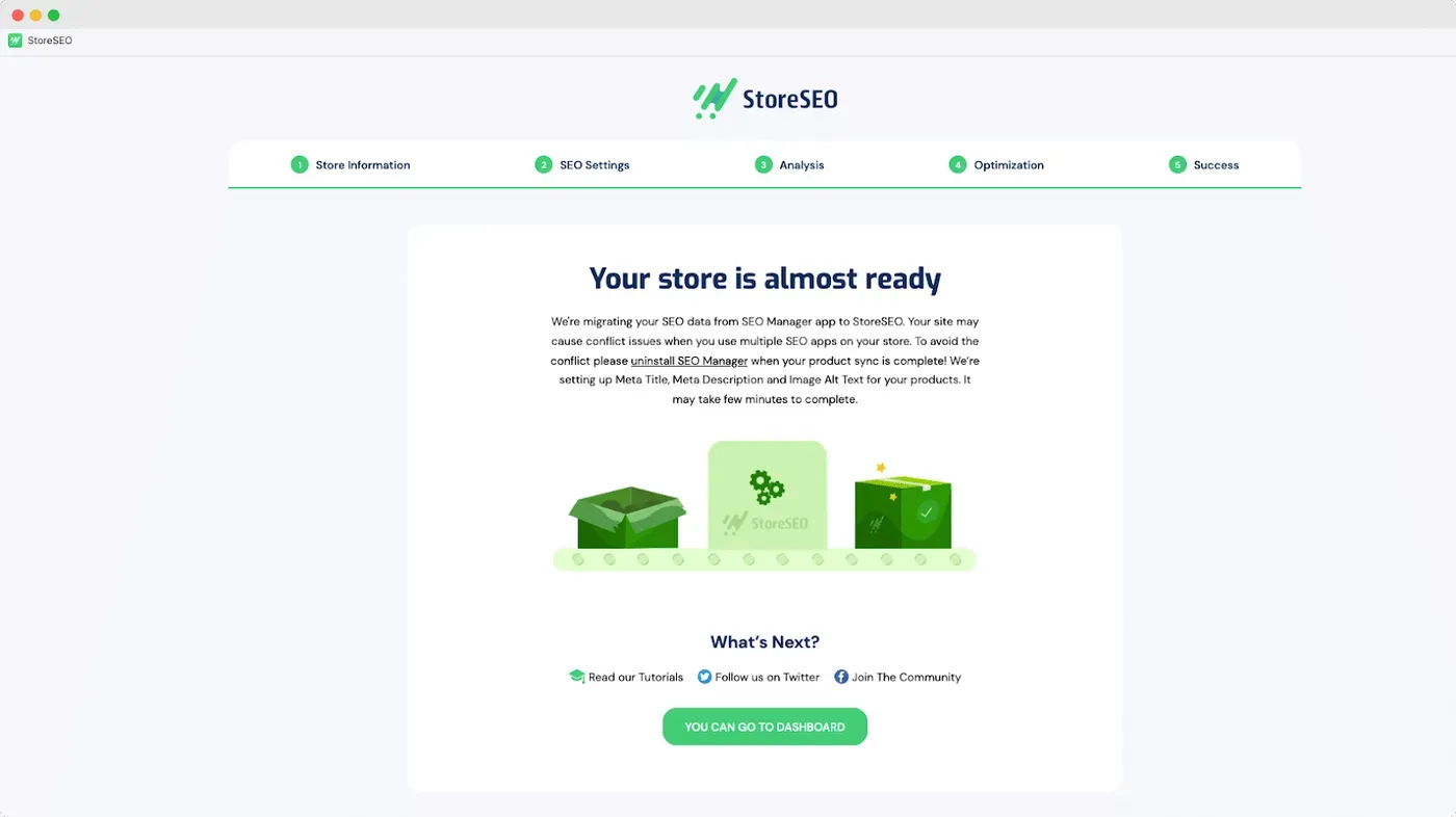 SEO Manager To StoreSEO