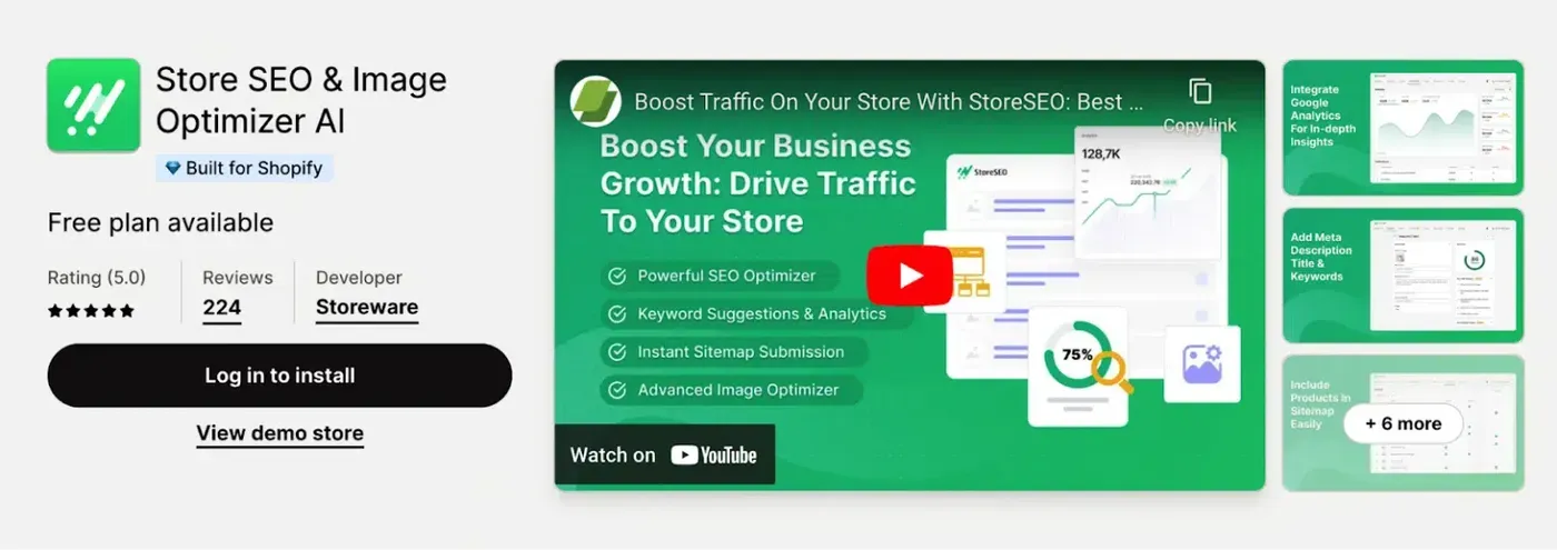 Shopify product page