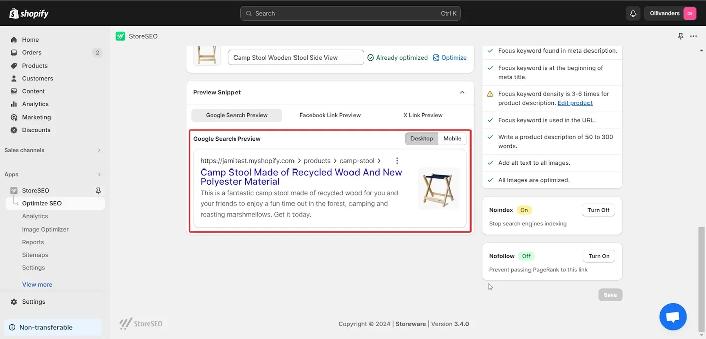 Create and Change SEO friendly URLs for Shopify