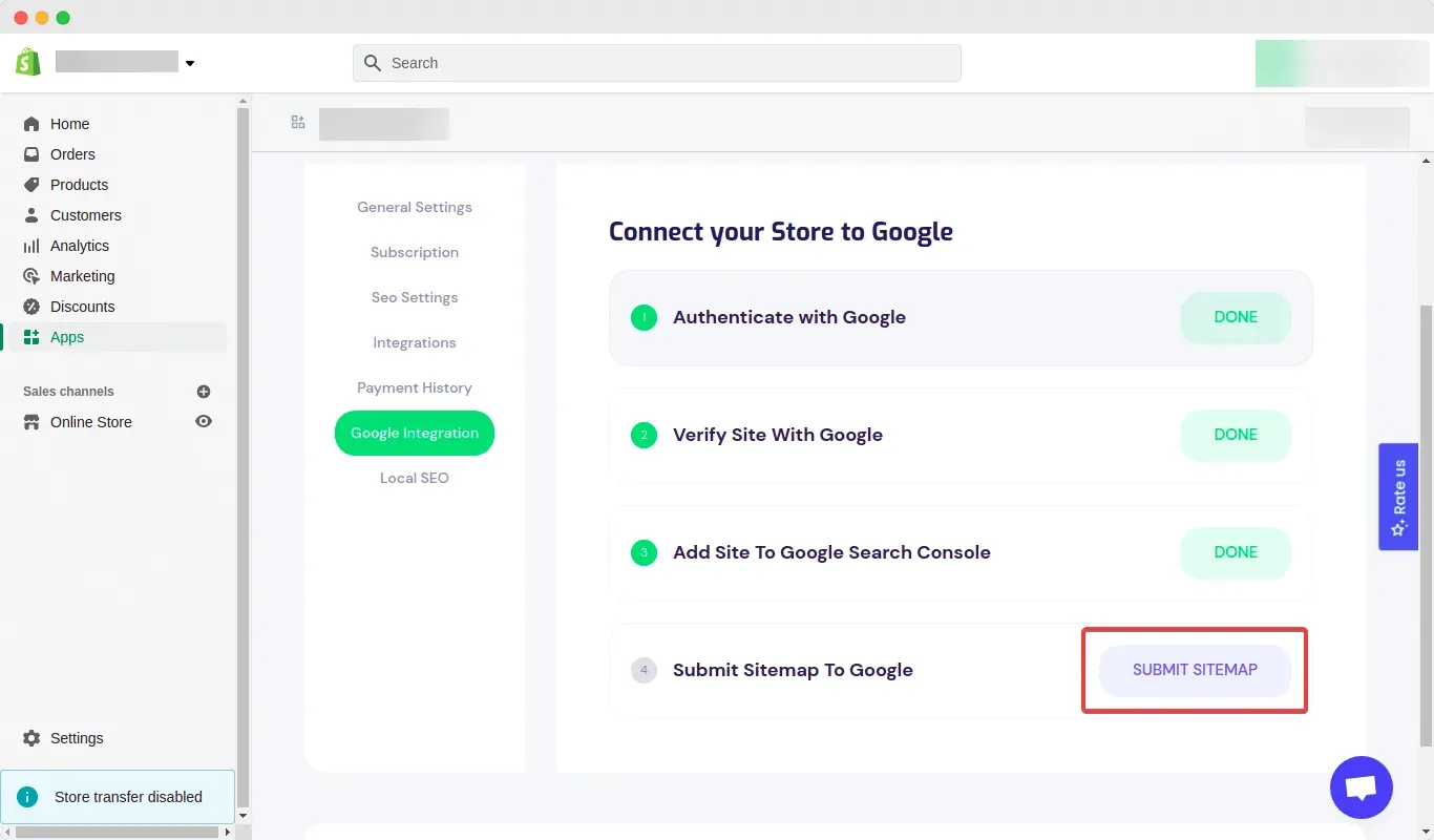 Store SEO with Google Search Console