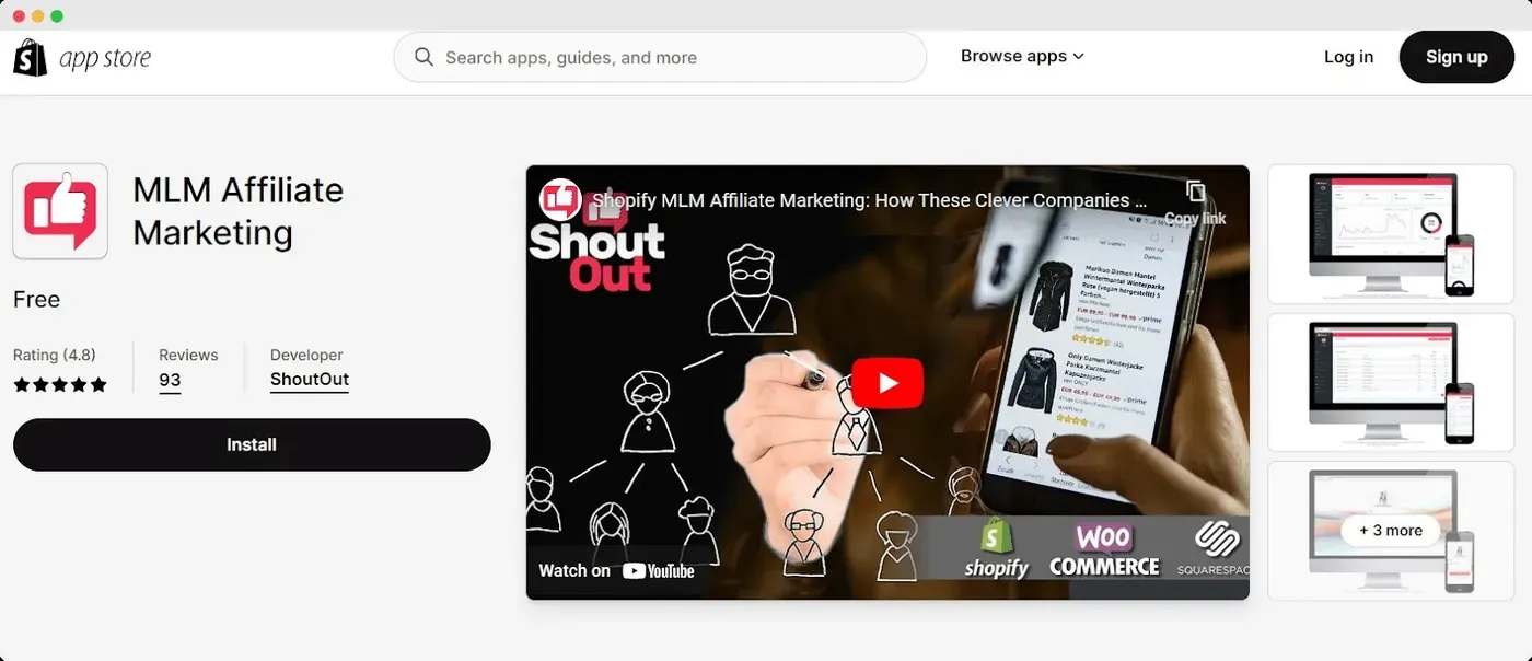 Shopify MLM apps