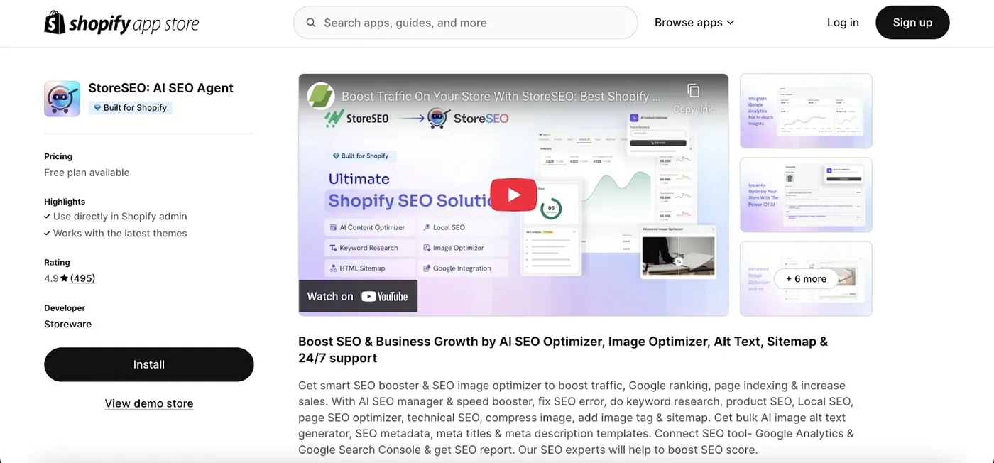 Best Shopify SEO Apps