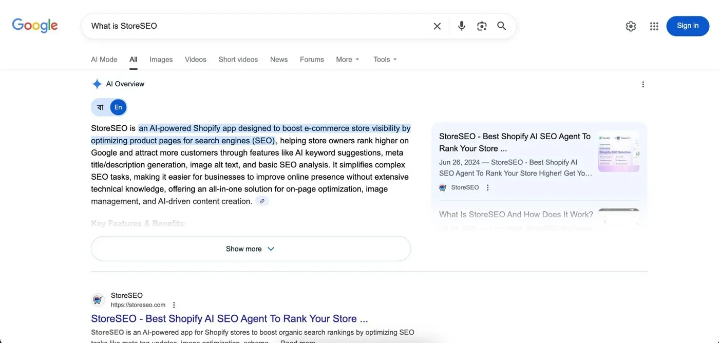 AI Overviews