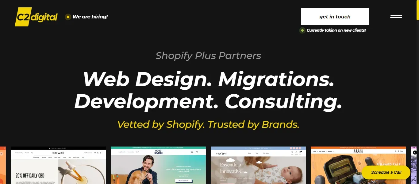 best Shopify developer agencies