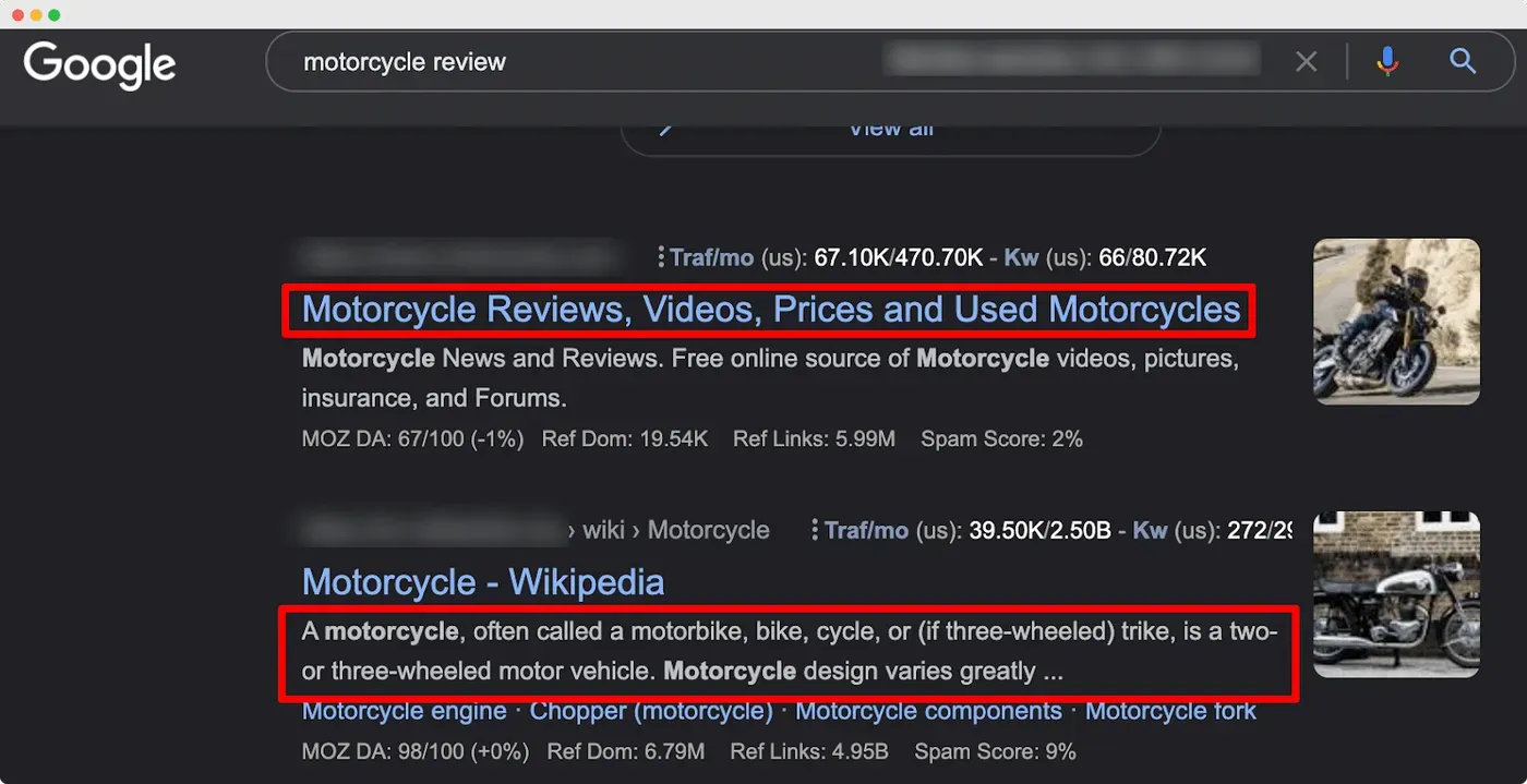 SEO analysis