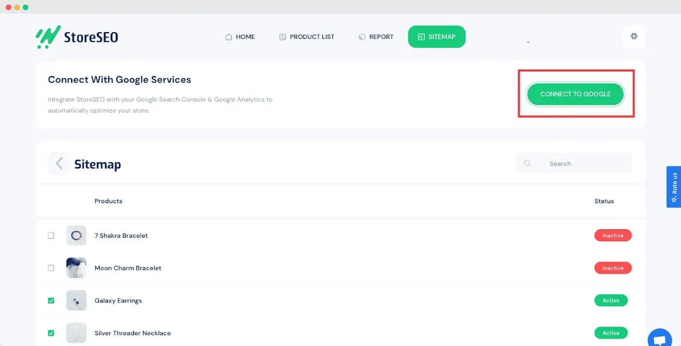 Sitemaps for Shopify