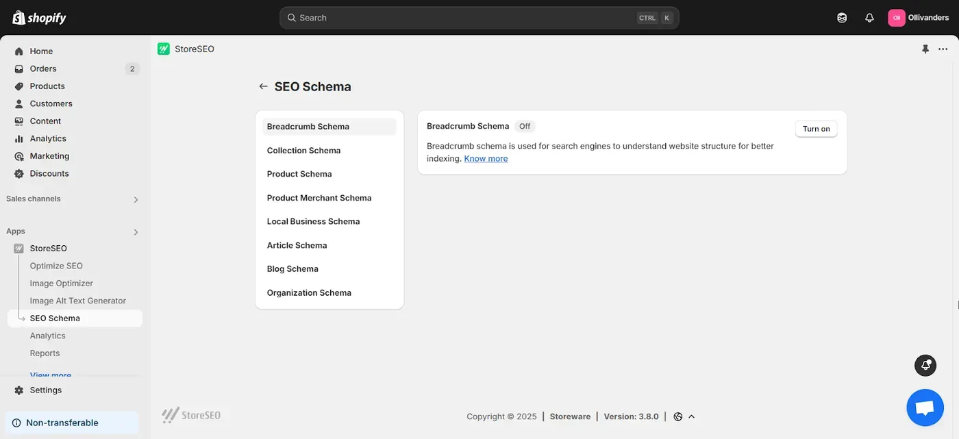 SEO schema works for eCommerce
