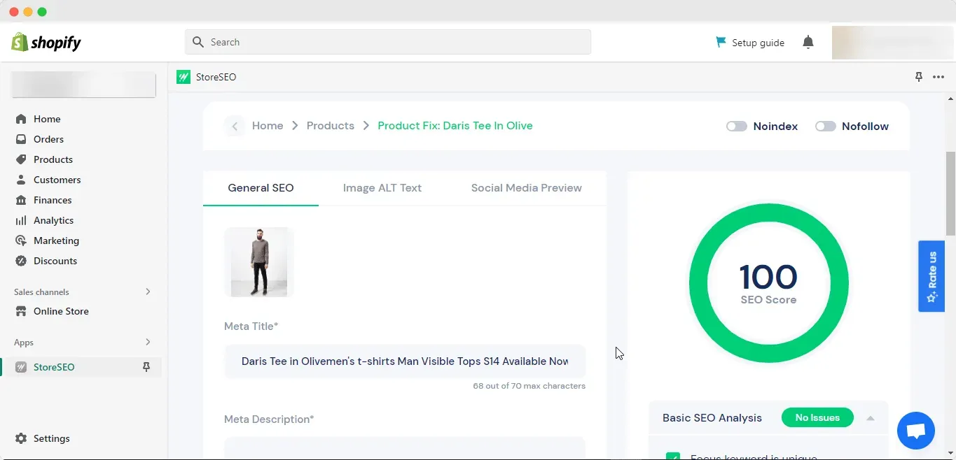 100 SEO Score
