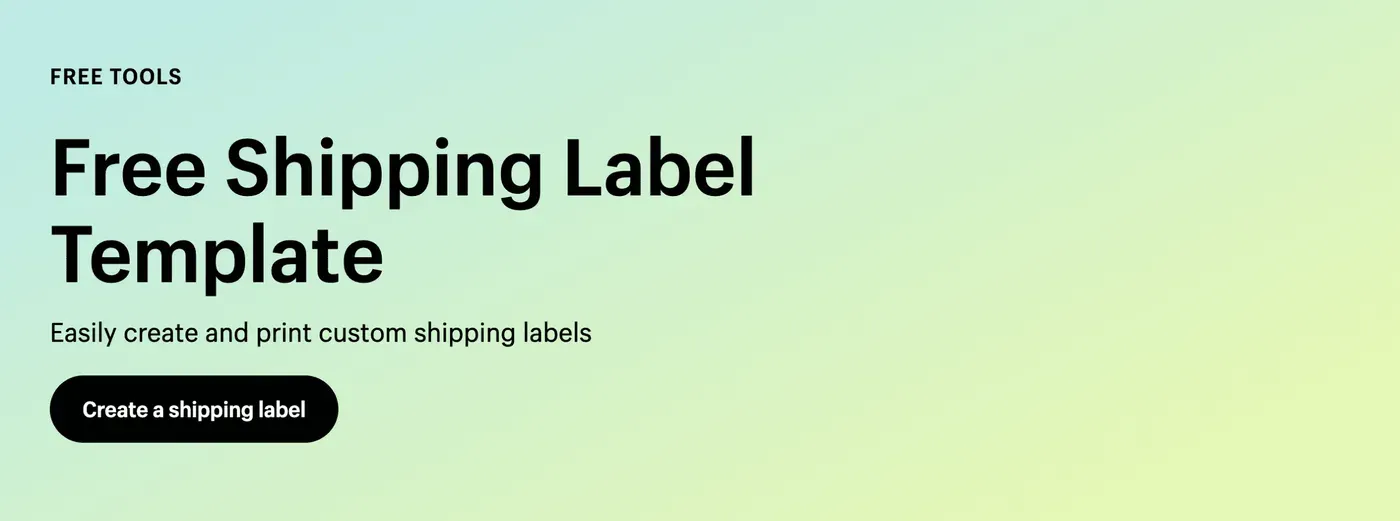 FREE Shopify tools