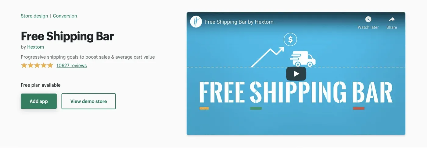 most installed Shopify app
