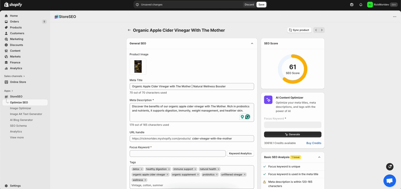How StoreSEO Will Help Optimize SEO For Shopify Products?