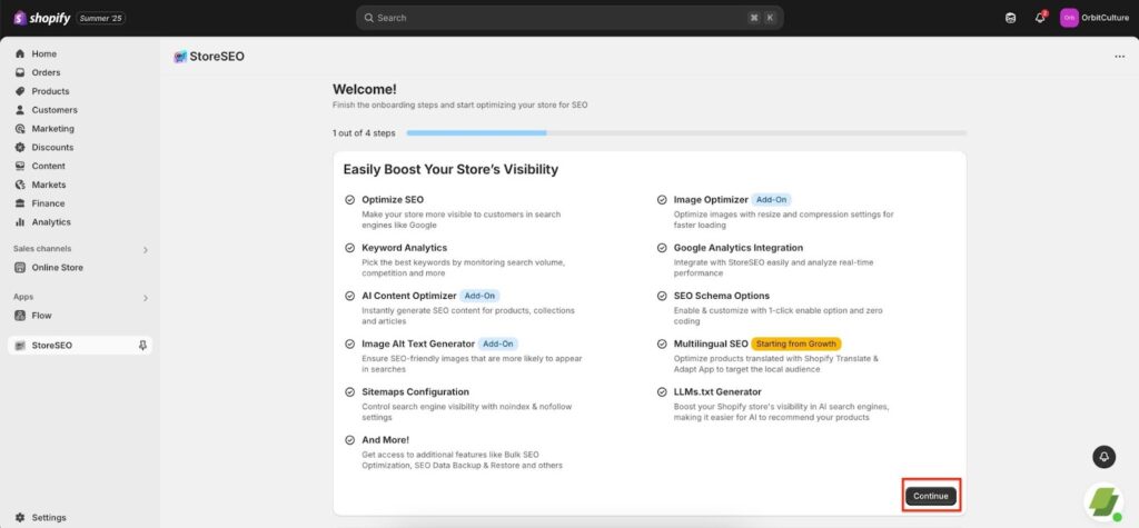 How To Install StoreSEO App On Your Shopify Store?