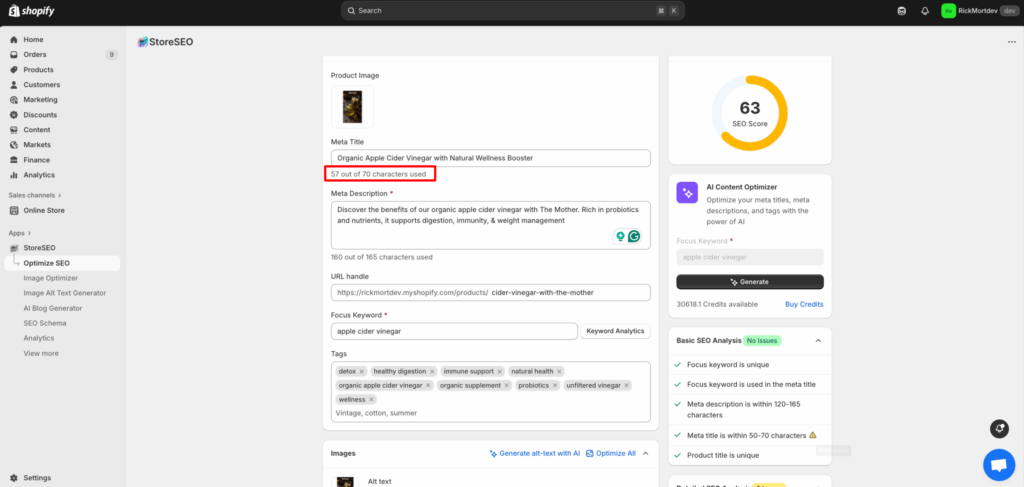 How StoreSEO Will Help Optimize SEO For Shopify Products?