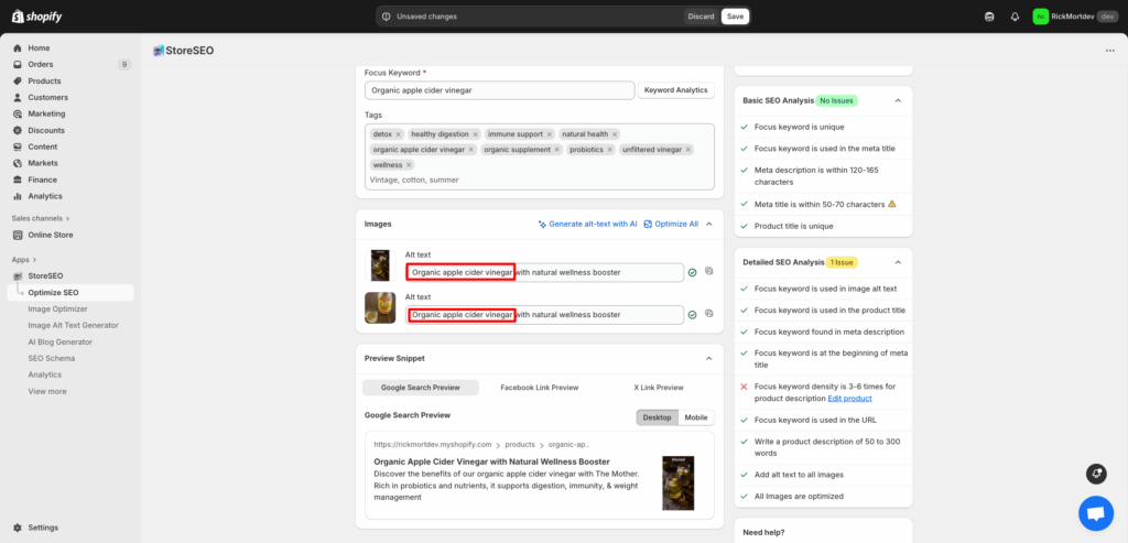 How StoreSEO Will Help Optimize SEO For Shopify Products?