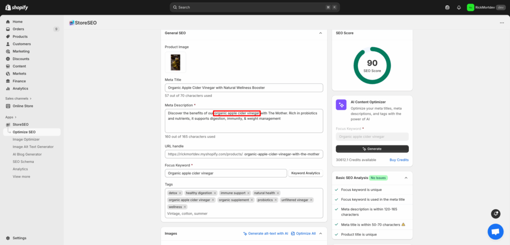 How StoreSEO Will Help Optimize SEO For Shopify Products?