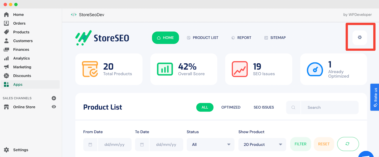 upgrade your StoreSEO plan