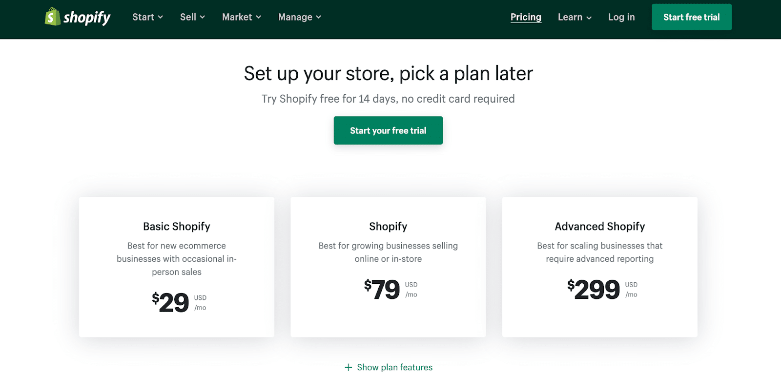 shopify for eCommerce