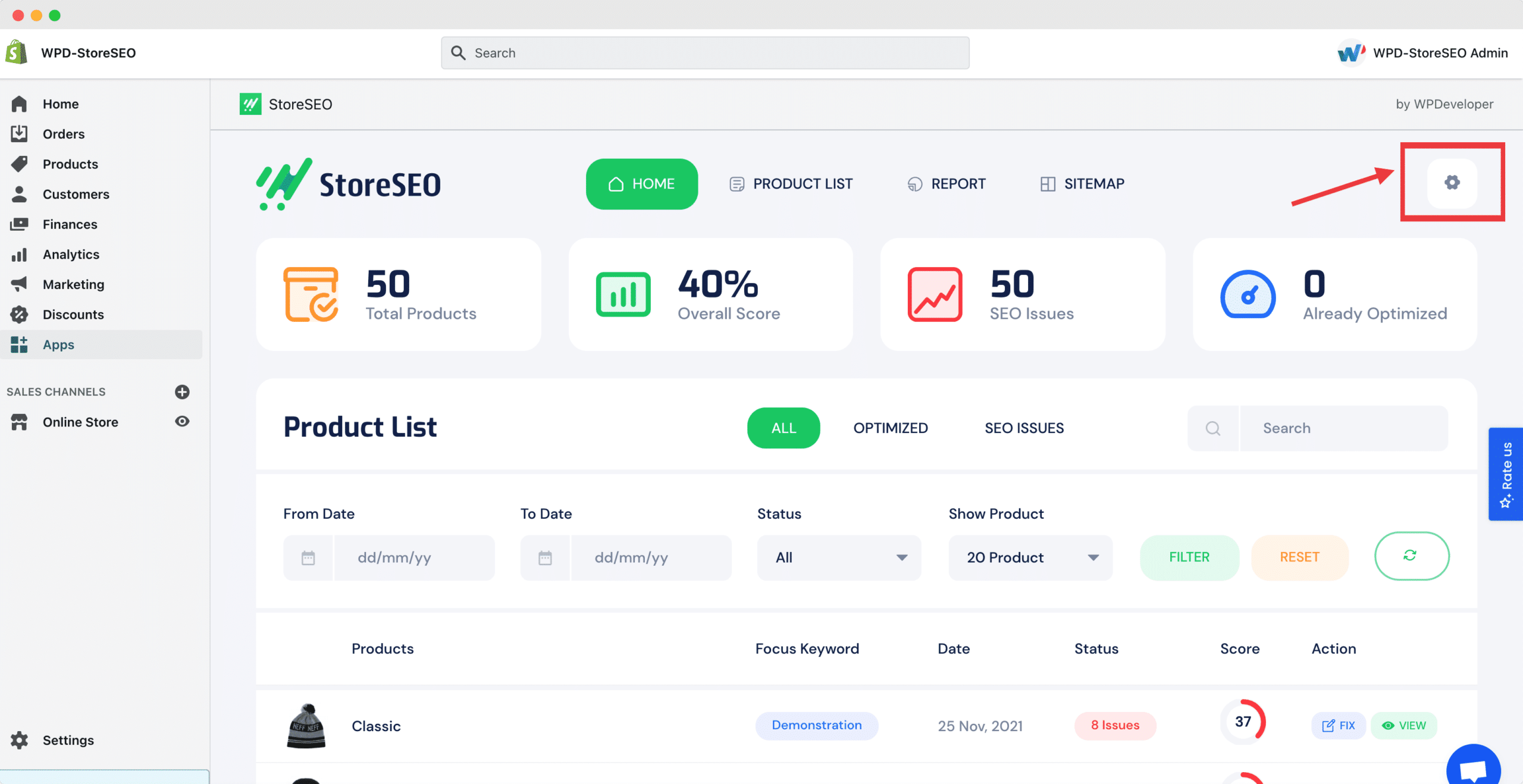 Sitemaps for Shopify