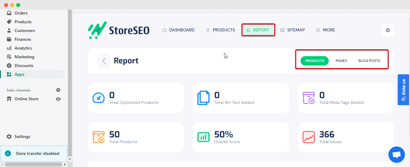 SEO Checker: test your Shopify website