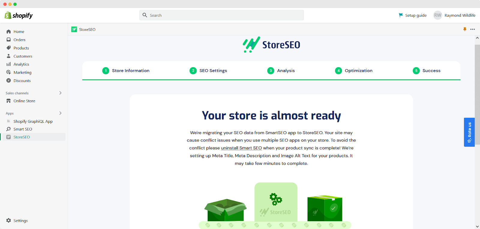 Migrate To StoreSEO