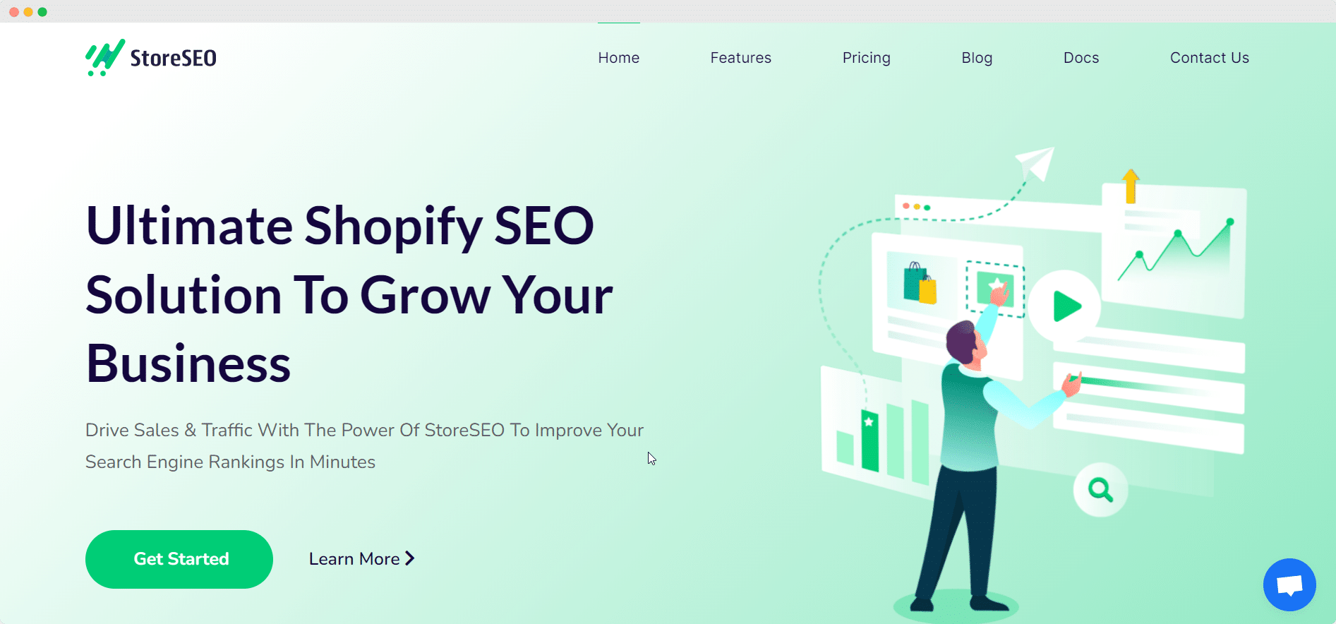 Self-learning SEO site