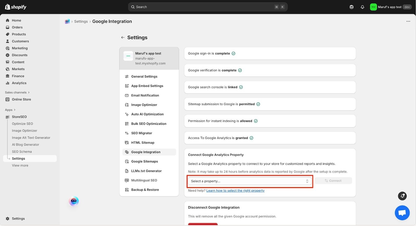 Jak zintegrować StoreSEO z Google Analytics 12 Integrate StoreSEO With Google Analytics