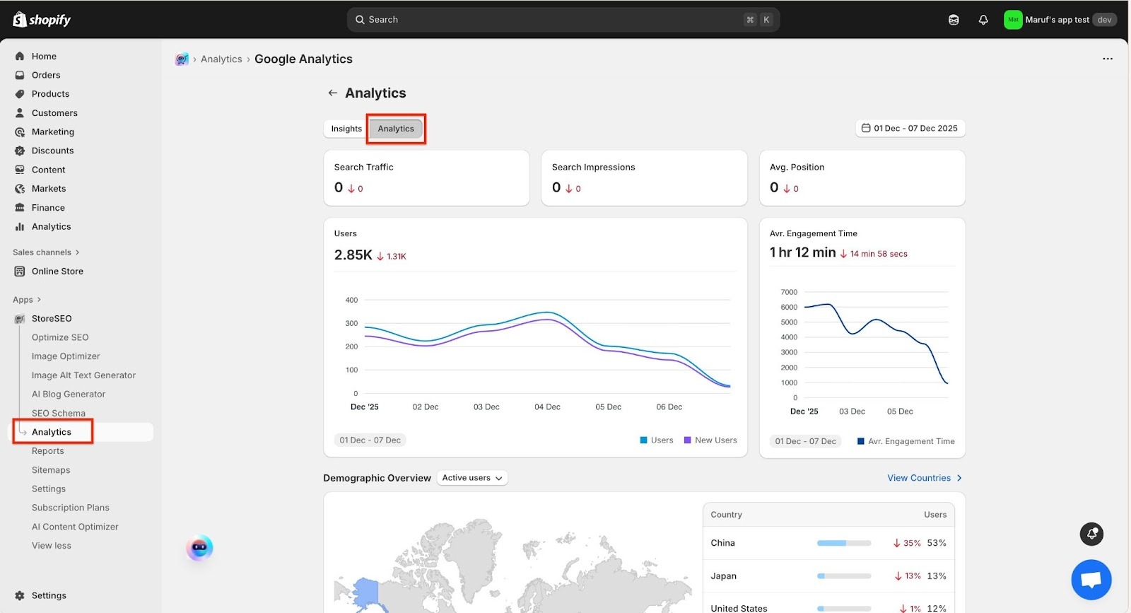 Jak zintegrować StoreSEO z Google Analytics 15 Integrate StoreSEO With Google Analytics