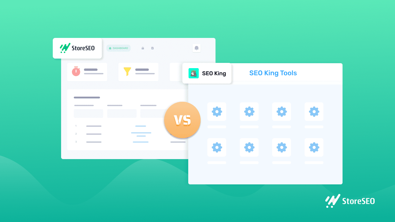 StoreSEO vs. SEO King