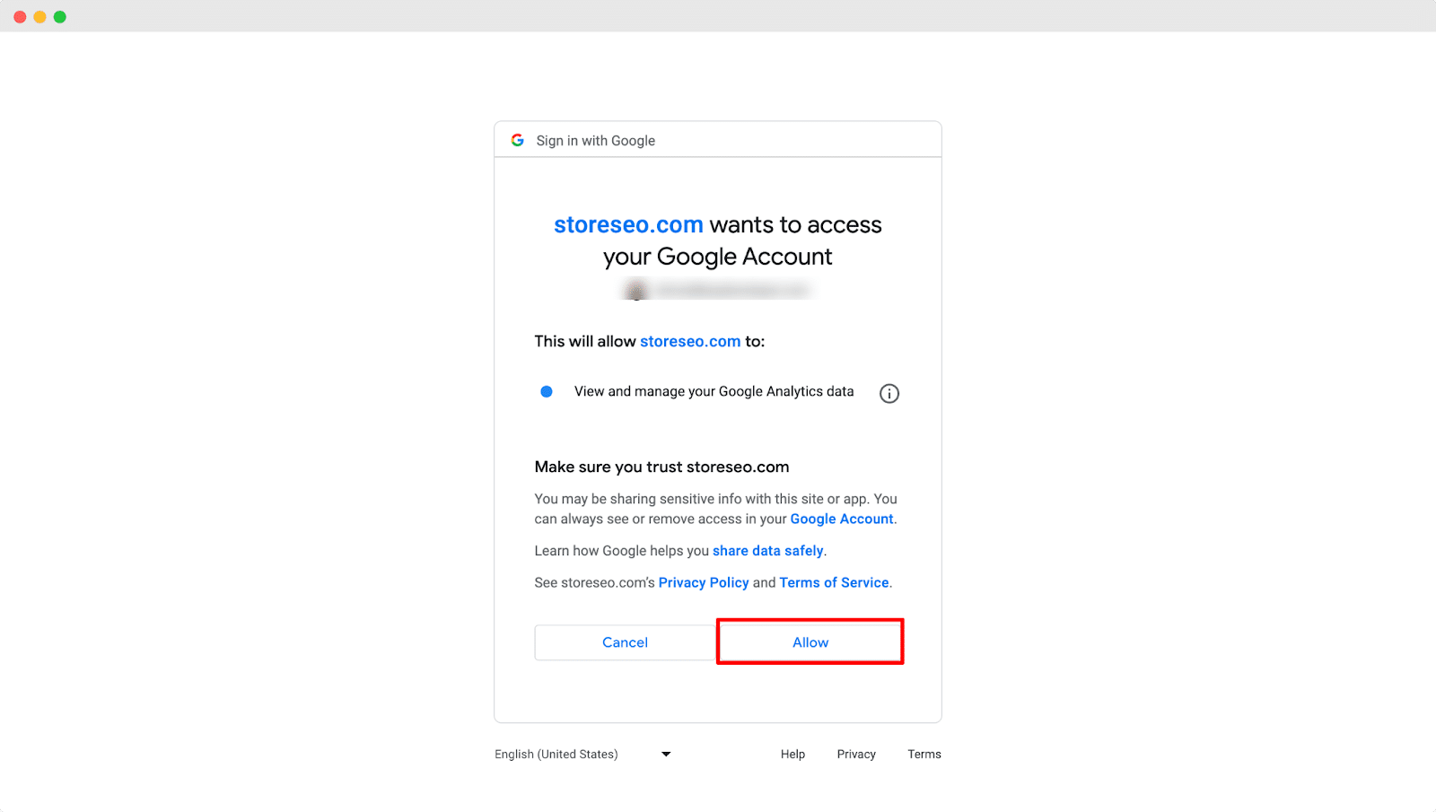 Integrate StoreSEO With Google Analytics