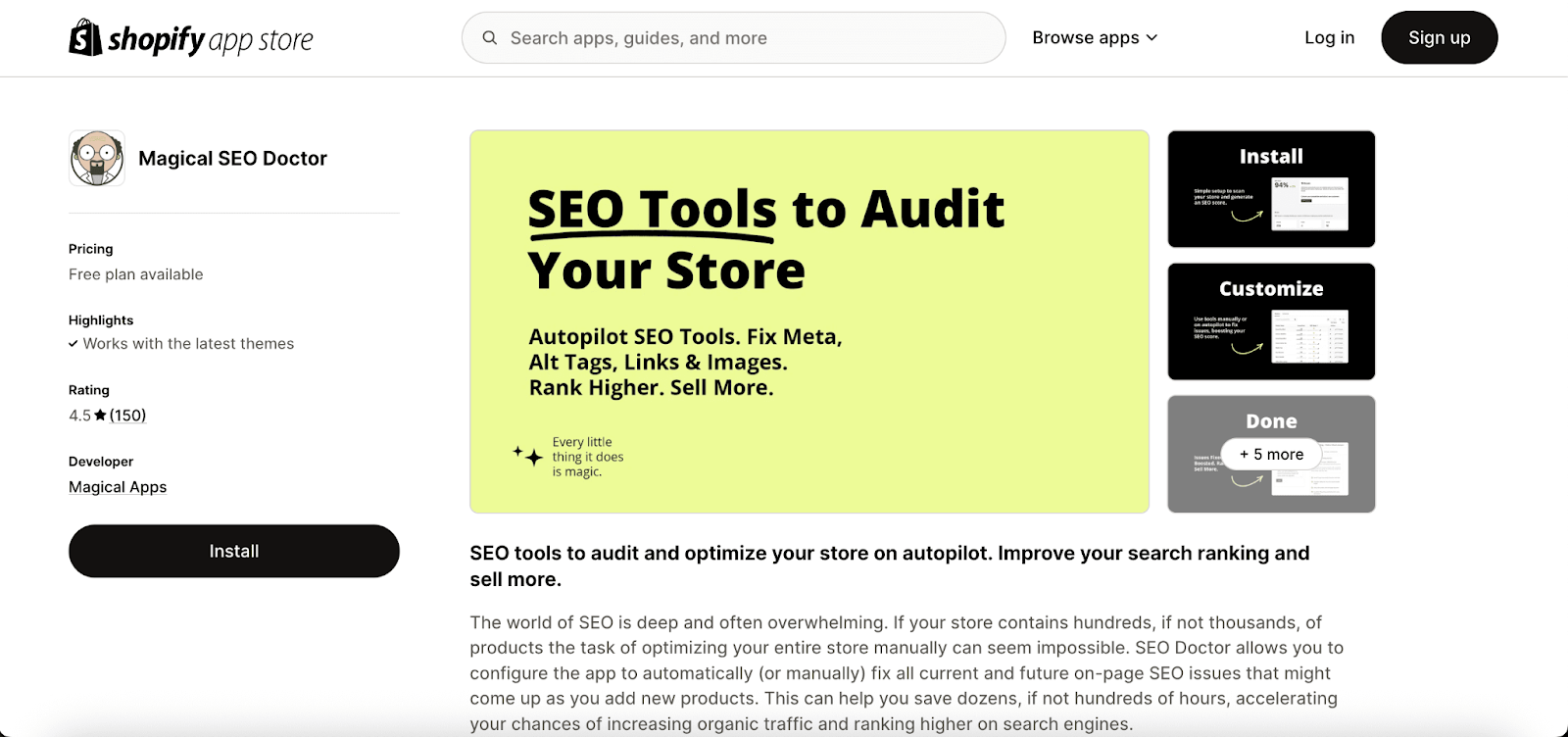 Best Shopify SEO App