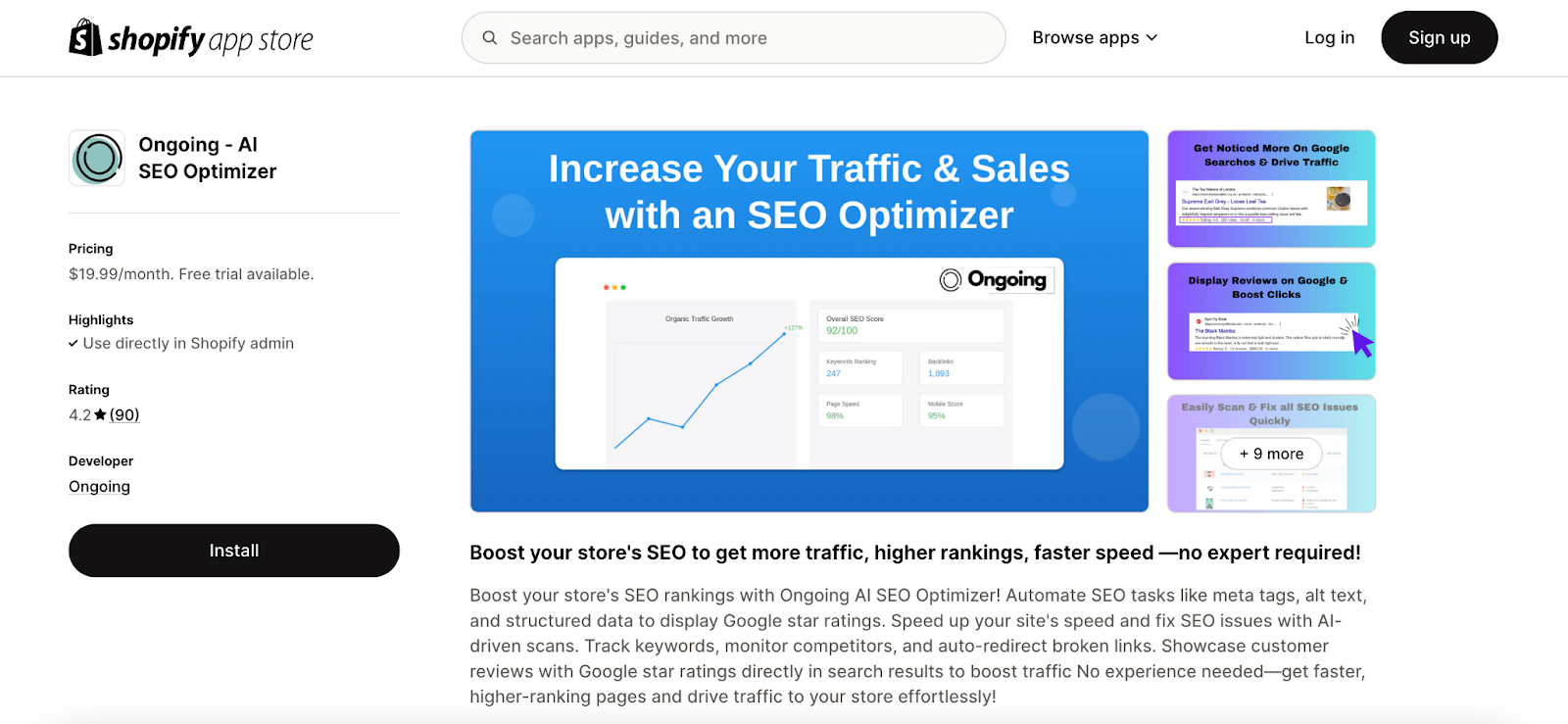 Best Shopify SEO App