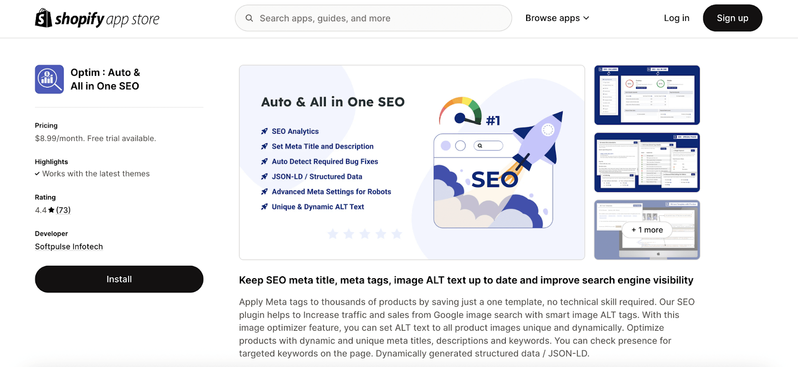 Best Shopify SEO App