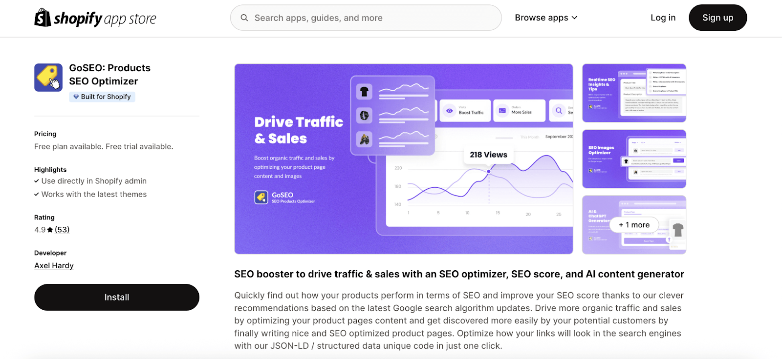 Best Shopify SEO App