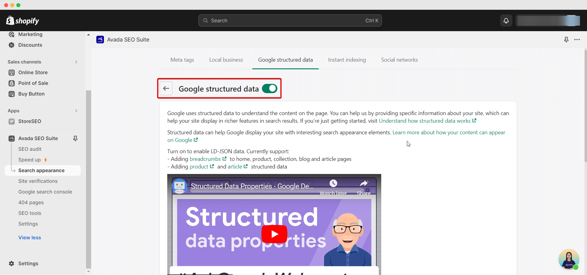 StoreSEO vs Avada