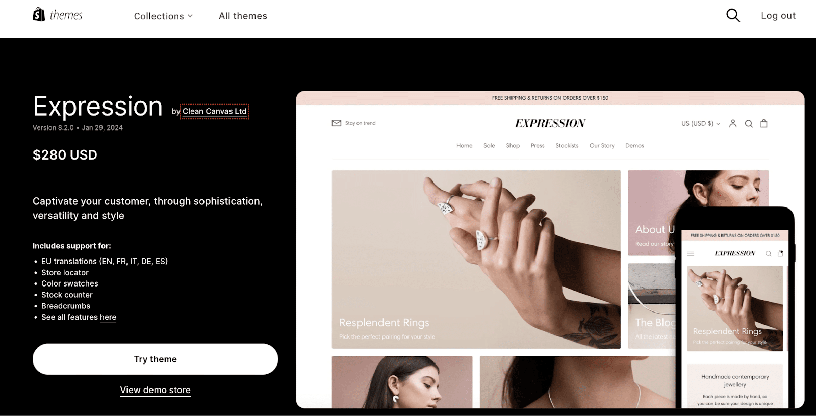 Best Shopify Themes with Blog
