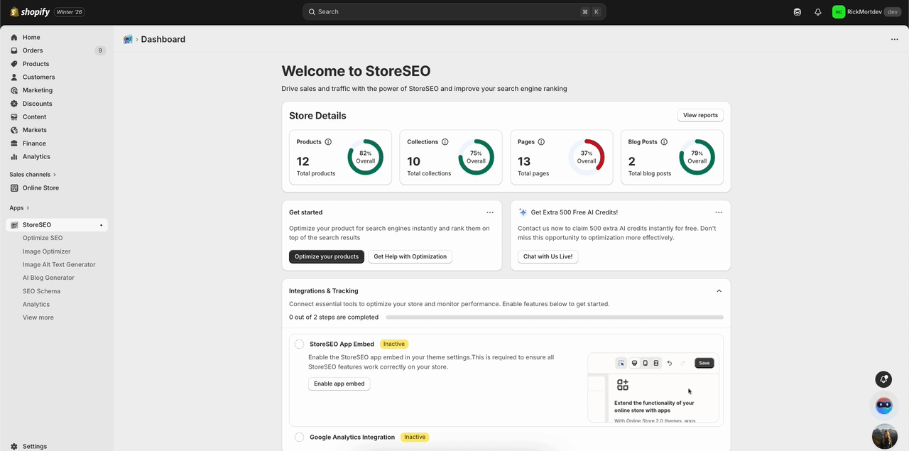 如何使用 StoreSEO 优化 Shopify 收藏页面? 1 Optimize Shopify Collection Page
