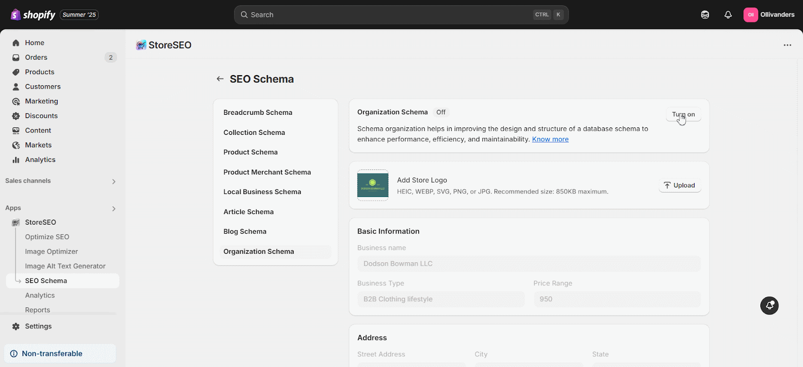 seo schema