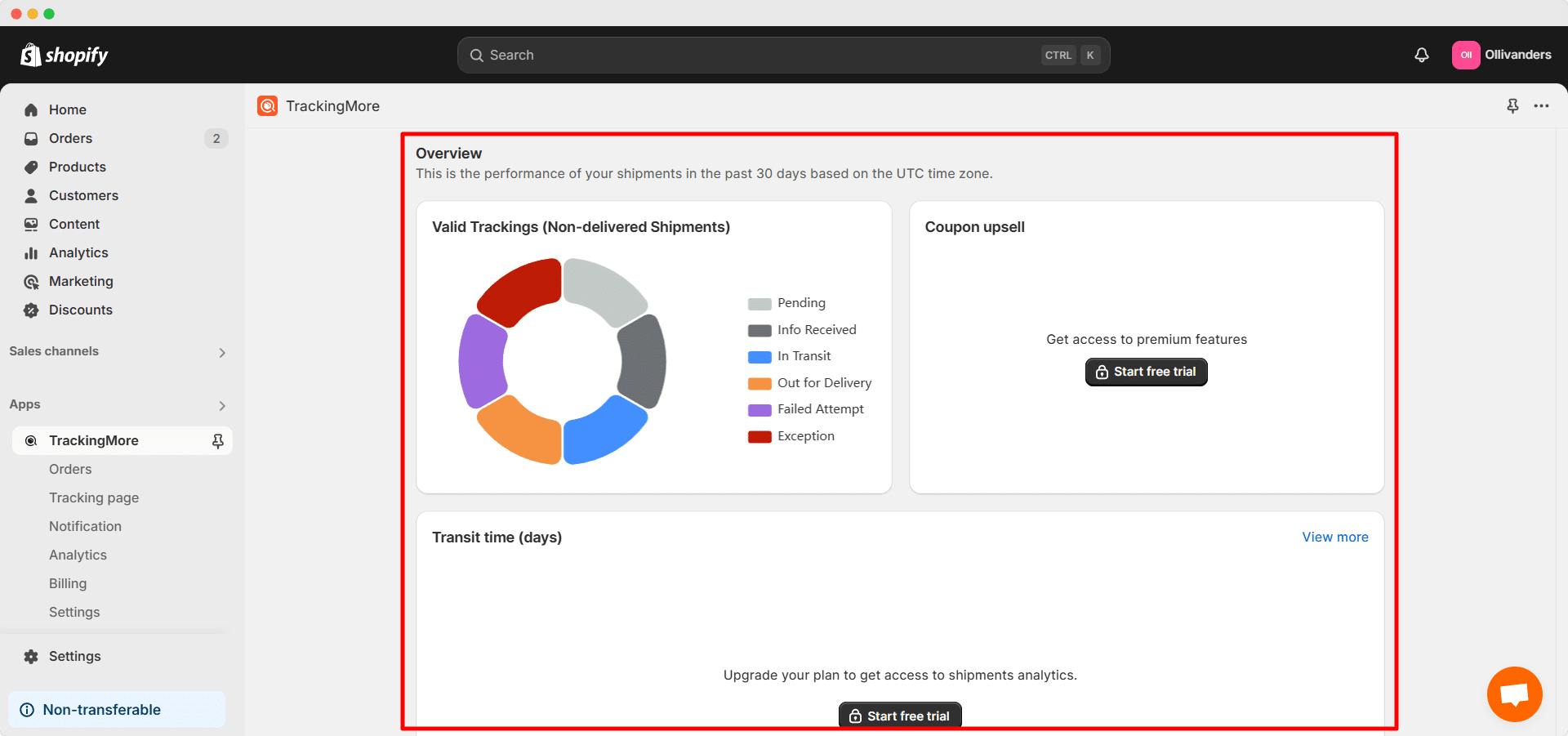 5. Quick Shipment Overview & Insightful Analytics 1