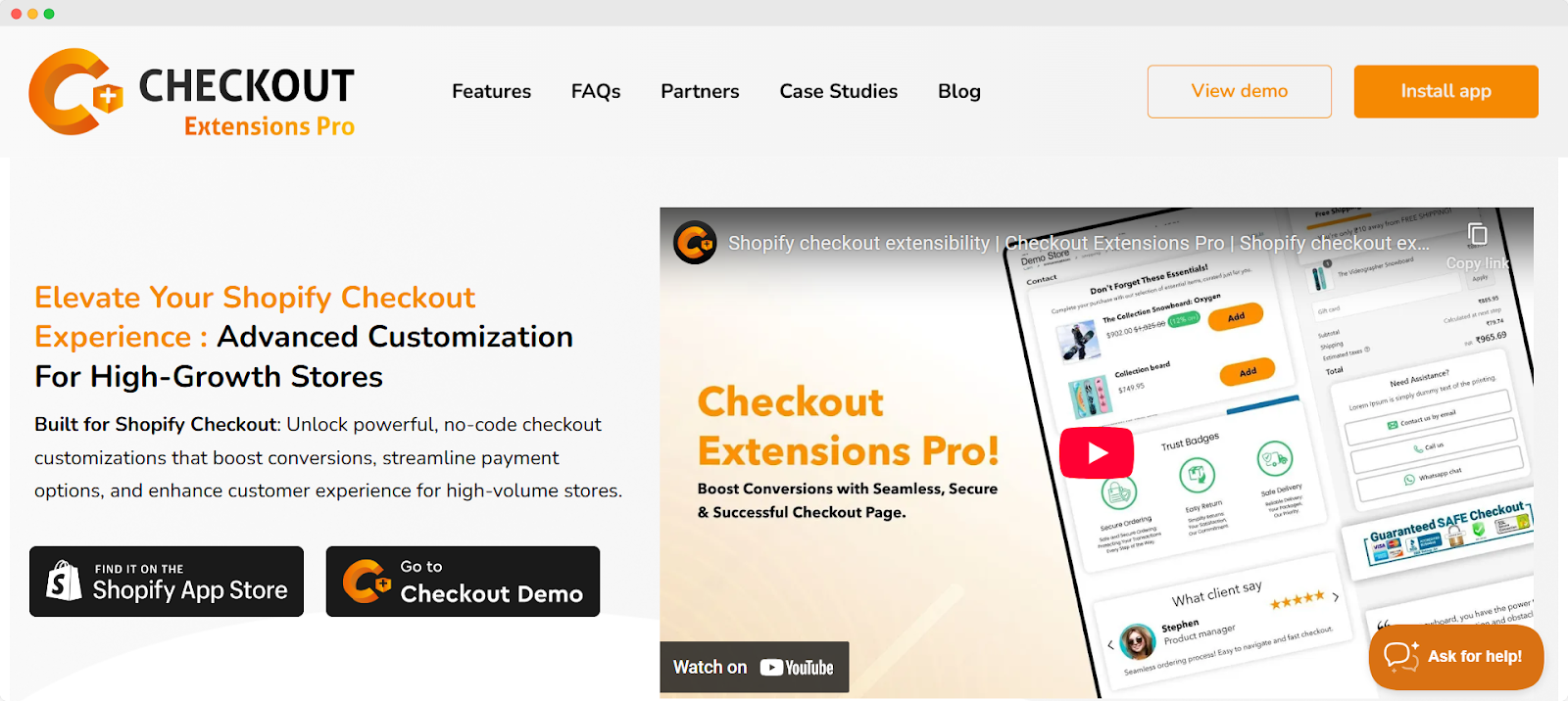 StoreSEO x Checkout Extension Pro Partnership